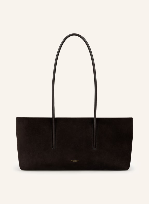 DEMELLIER Shoulder Bag THE STOCKHOLM DARK BROWN