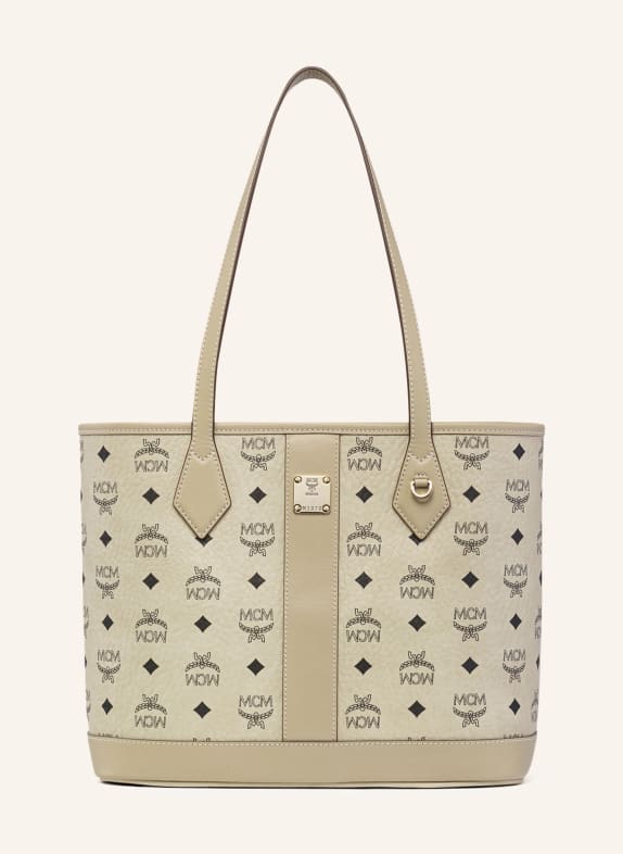 MCM Shopper LIZ SMALL HELLBRAUN / GOLD / SCHWARZ
