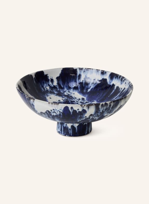 hkliving Schale DUNKELBLAU / CREME / BLAU