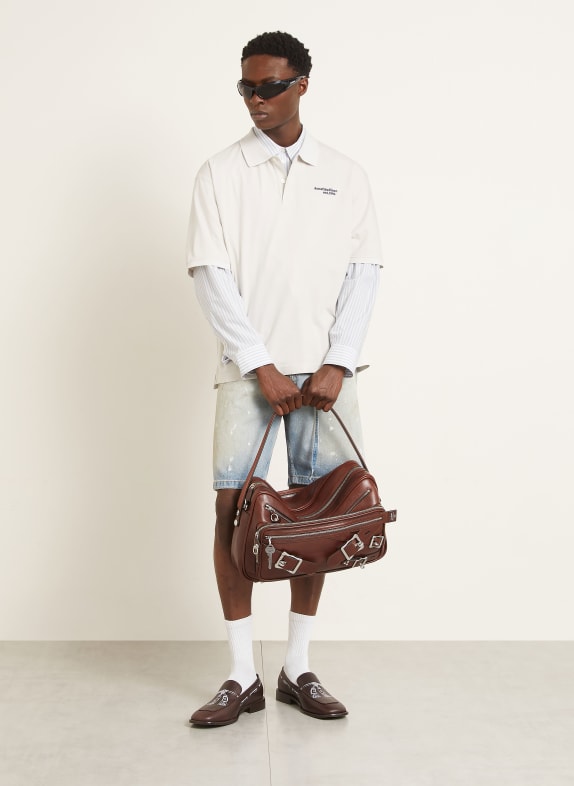 Acne Studios Piqué poloshirt ECRU