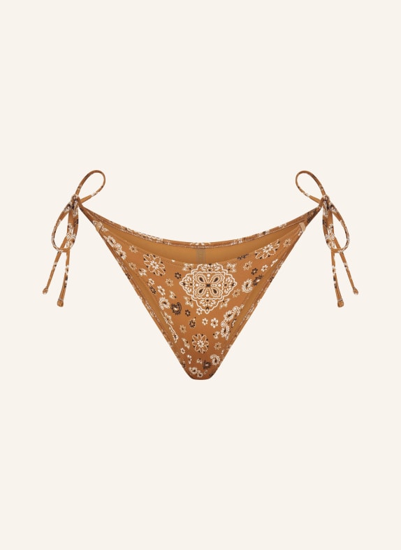 SKIMS Triangle bikini bottoms SIGNATURE SWIM ALB ALMOND BANDANA