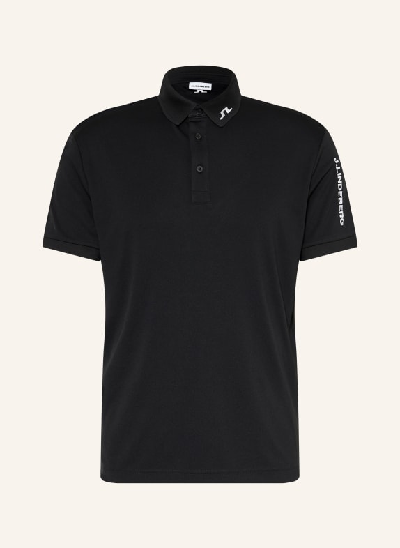 J.LINDEBERG Polo fonctionnel NOIR / BLANC