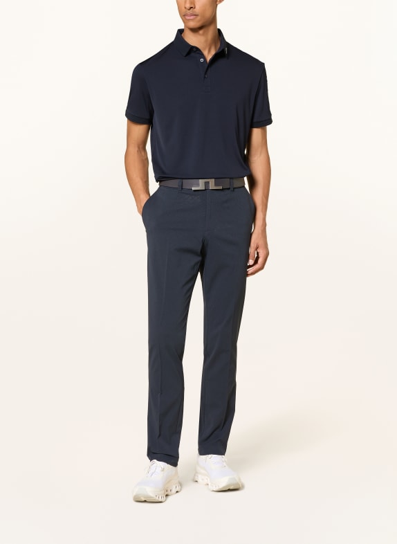 J.LINDEBERG Functioneel poloshirt DONKERBLAUW / WIT