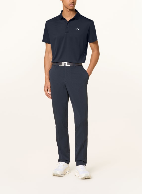 J.LINDEBERG Functioneel poloshirt DONKERBLAUW / WIT