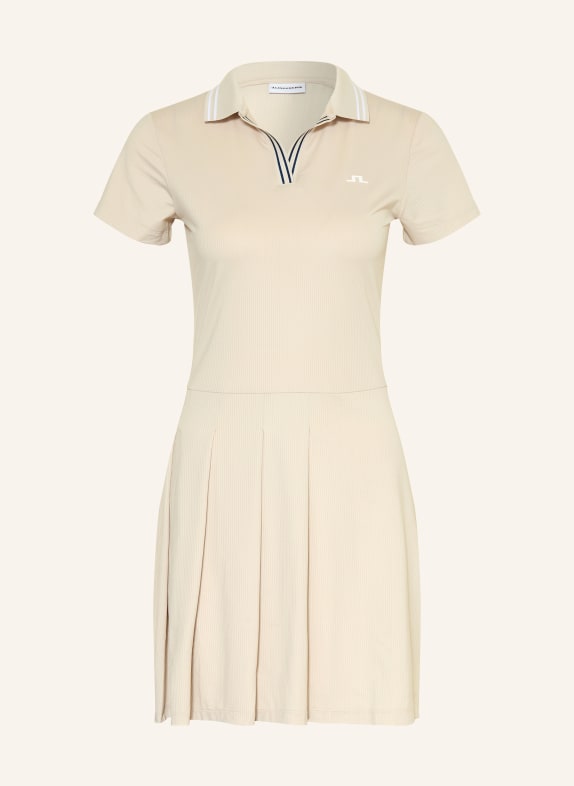 J.LINDEBERG Jersey polojurk BEIGE