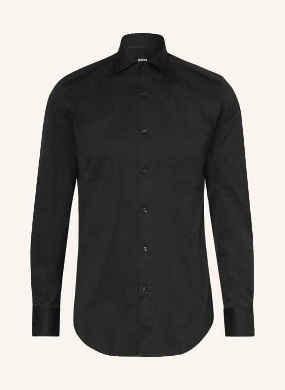 BOSS Hemd HANK Comfort Fit SCHWARZ