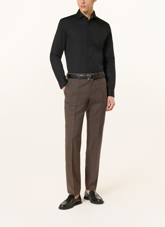 BOSS Skjorte HANK Comfort Fit SORT