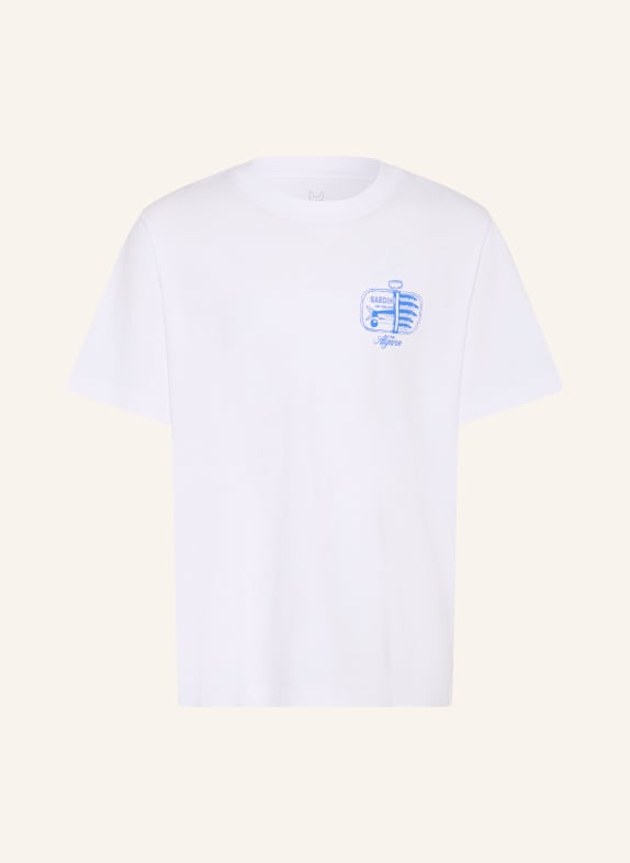 JACK&JONES Tričko BÍLÁ / MODRÁ