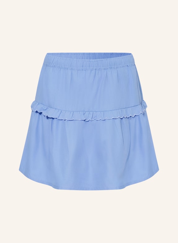 ONLY Jupe-short à volants BLEU