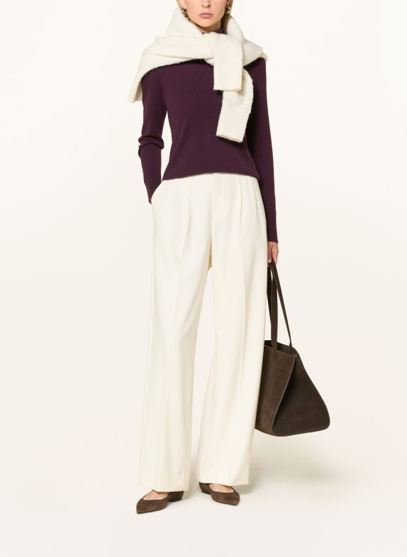 darling harbour Rollkragenpullover aus Cashmere PLUM