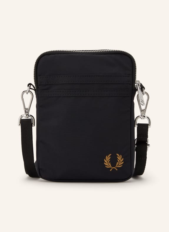 FRED PERRY Schoudertas BRENTHAM SMALL ZWART / ZILVER