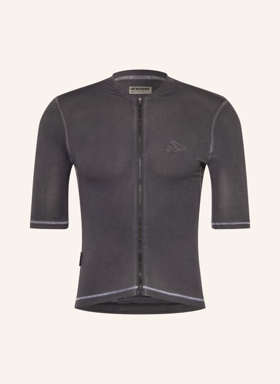 CAFÉ DU CYCLISTE Koszulka kolarska LAURETTE CZIEMNOSZARY
