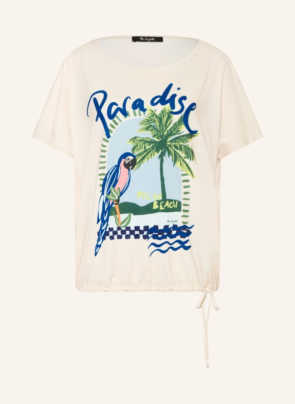 Miss Lagotte blouse shirt CREAM / GREEN / BLUE