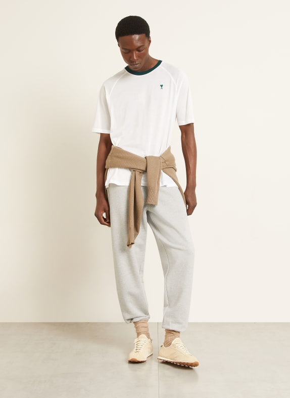 AMI PARIS T-Shirt WEISS / GRÜN
