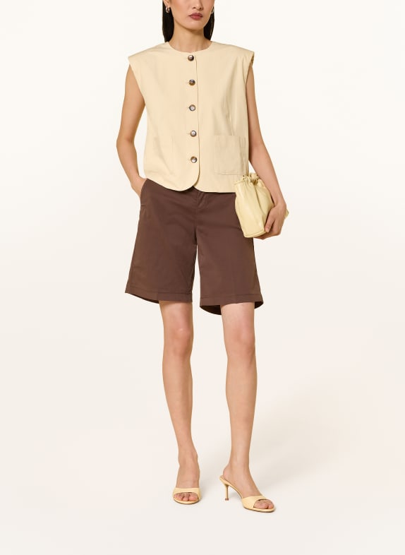 MAC Bermudashorts CHINO MÖRKBRUN