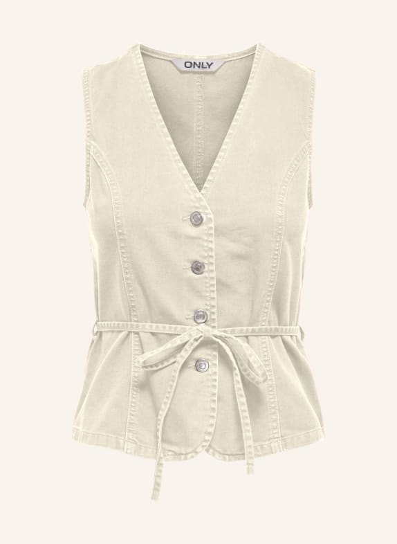 ONLY Blazer-vest ECRU