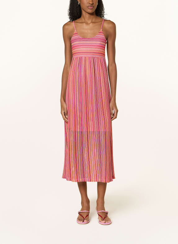 ONLY Kleid HELLROT / FUCHSIA / GELB