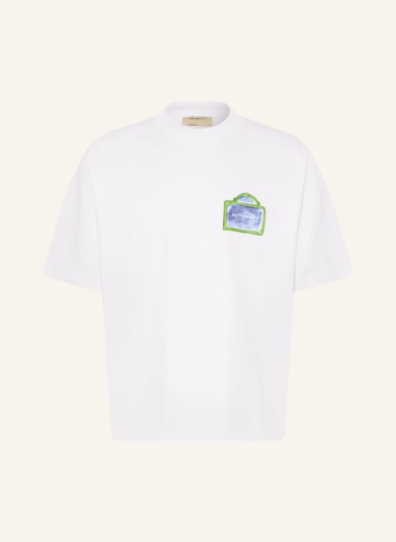 RETERNITY T-Shirt SIGNE WEISS / GRÜN / BLAU