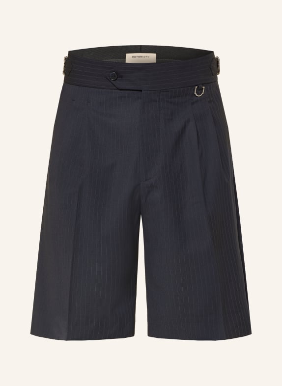 RETERNITY Chinoshorts Baggy Fit DUNKELBLAU / GRAU
