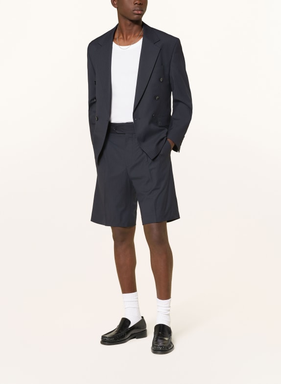 RETERNITY Chinoshorts Baggy Fit DONKERBLAUW / GRIJS