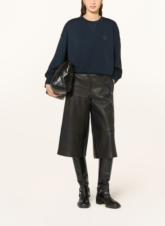 MOS MOSH Sweatshirt MMKIKI CELLI DONKERBLAUW