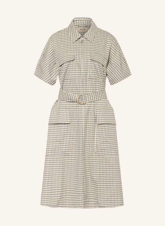 MOS MOSH Kleid MMGWENI CHEYENNE WEISS / BEIGE / SCHWARZ