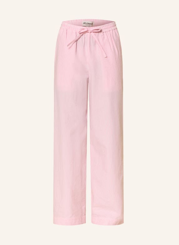 lollys laundry Byxor RITALL ROSA / VIT