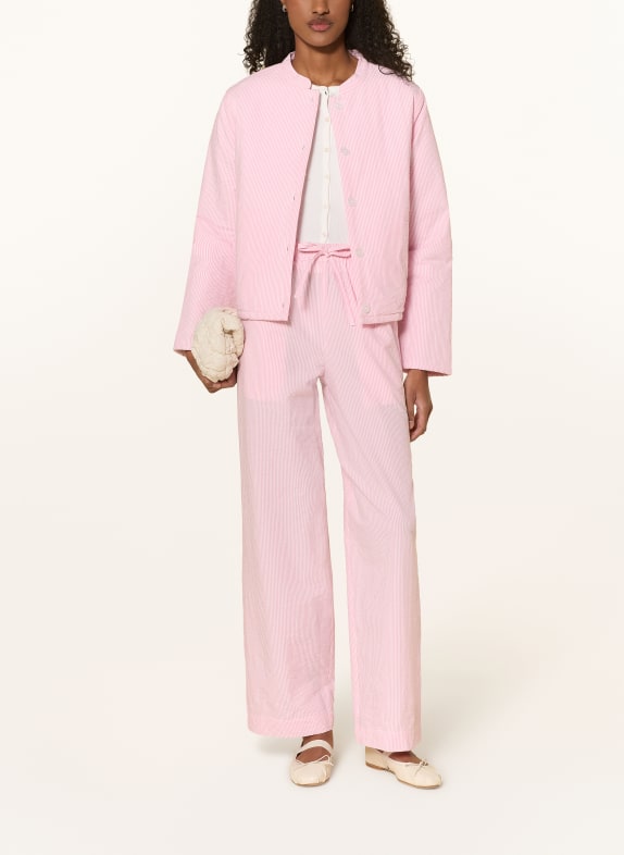 lollys laundry Broek RITALL ROZE / WIT