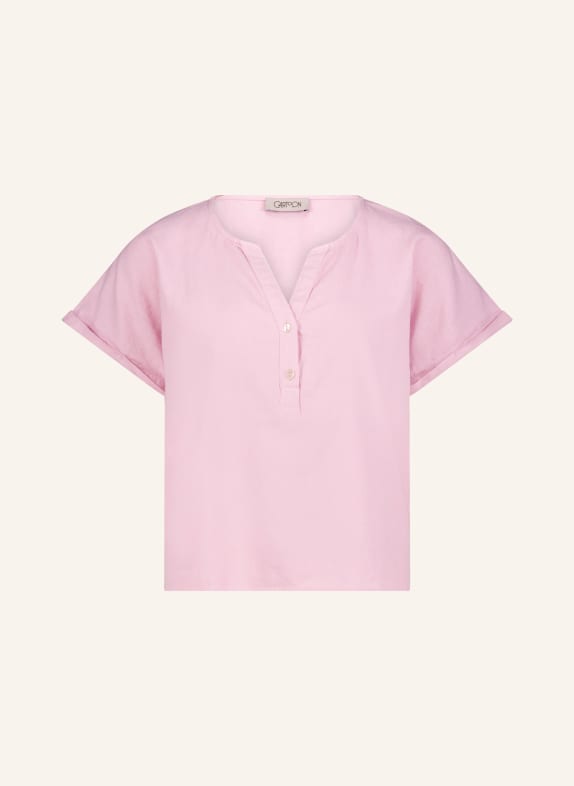 CARTOON Blouse met linnen ROZE