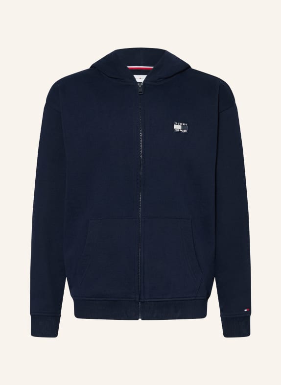 TOMMY HILFIGER Sweatjacke DUNKELBLAU