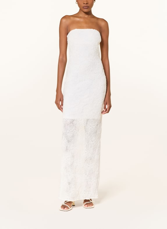 ROTATE Cocktailkleid aus Spitze CREME