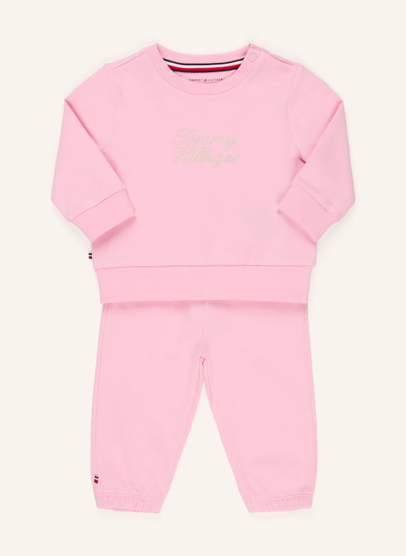 TOMMY HILFIGER Set: Sweatshirt and sweatpants PINK