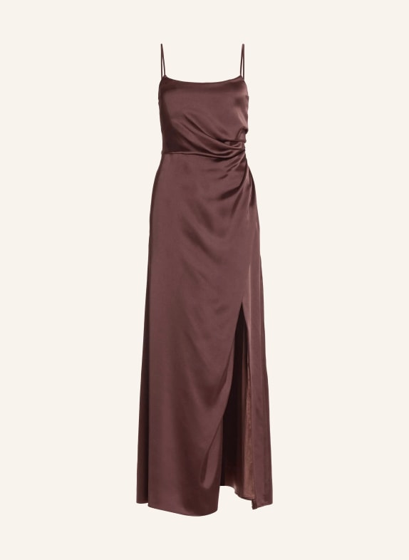 SWING Abendkleid DUNKELBRAUN