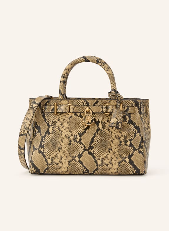 TOMMY HILFIGER Sac à bandoulière BEIGE / GRIS FONCÉ / NOIR