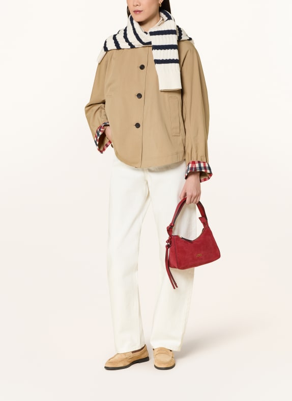 TOMMY HILFIGER Schoudertas DONKERROOD