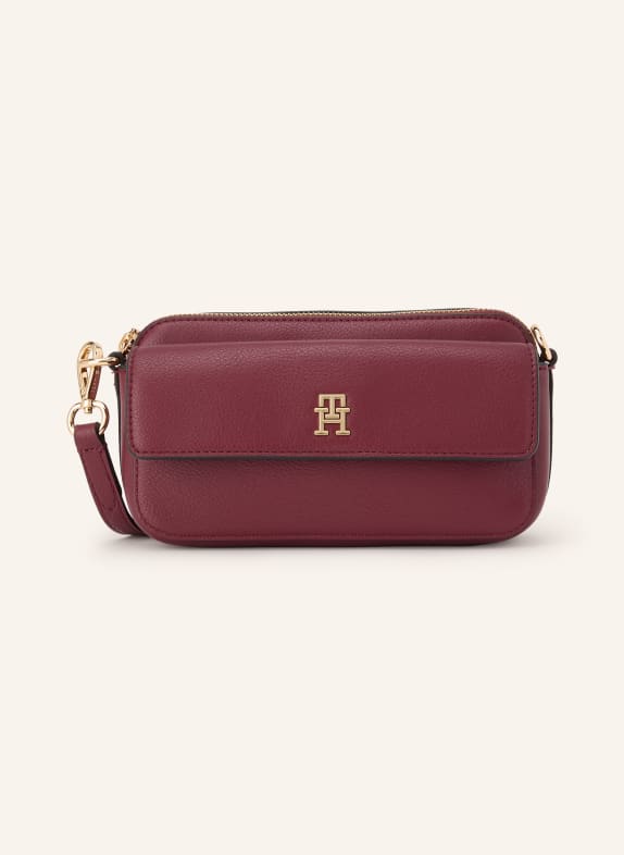 TOMMY HILFIGER Sac à bandoulière ROUGE FONCÉ