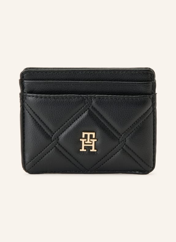 TOMMY HILFIGER Portcarduri NEGRU / AUR