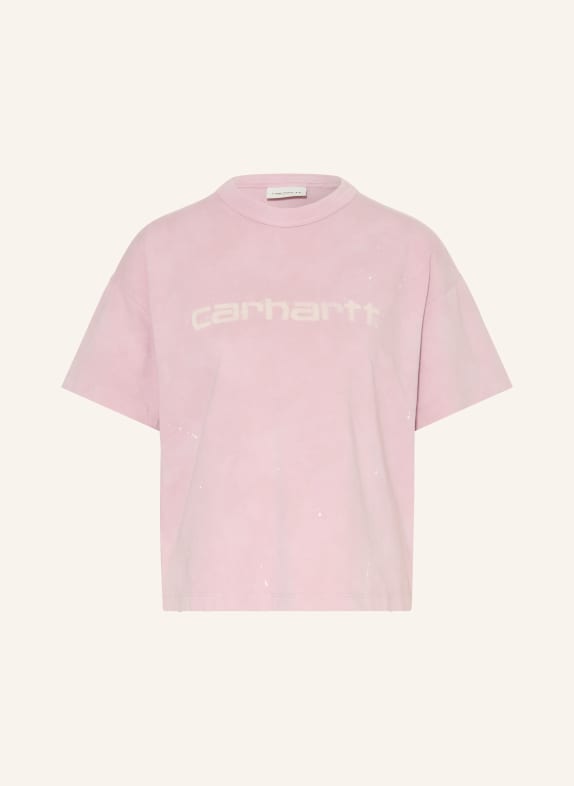 carhartt WIP Tričko PAINTER RŮŽOVÁ / KRÉMOVÁ