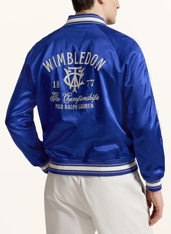 POLO RALPH LAUREN Blouson BLAU / WEISS