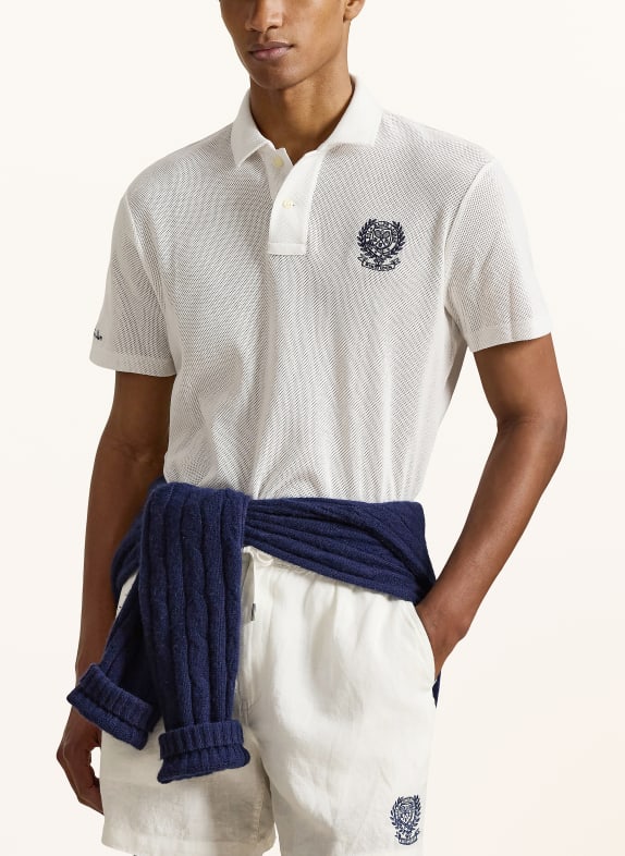 POLO RALPH LAUREN Classic Fit Knit Polo Shirt WHITE