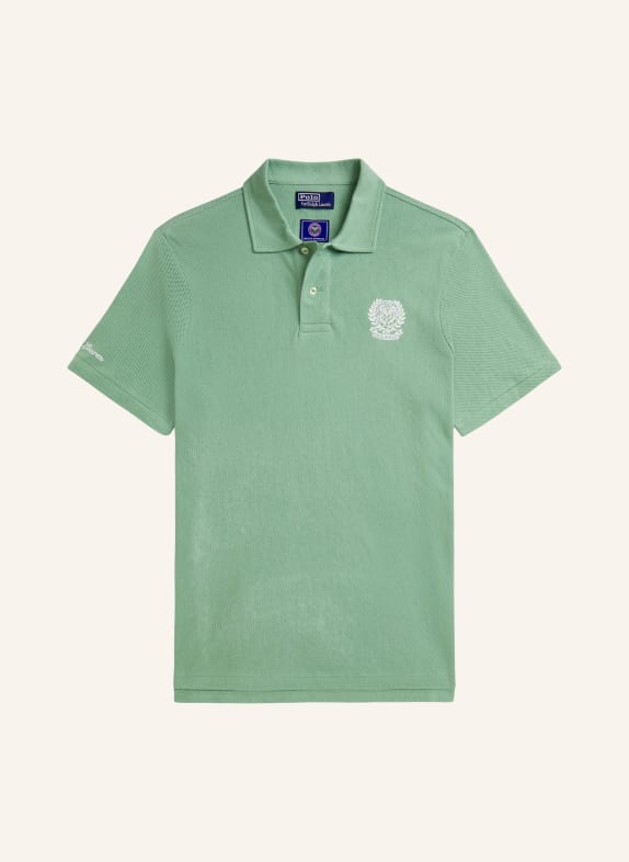 POLO RALPH LAUREN Classic Fit Knit Polo Shirt LIGHT GREEN