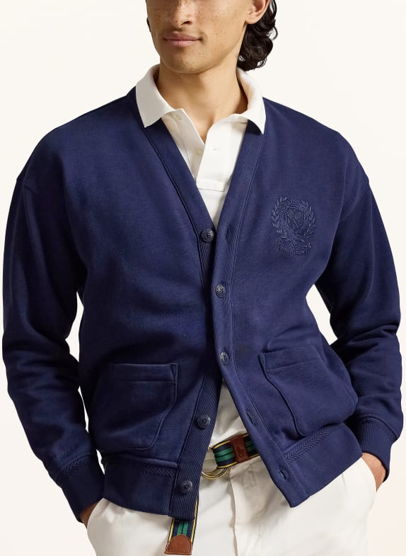 POLO RALPH LAUREN Sweatjacke DUNKELBLAU