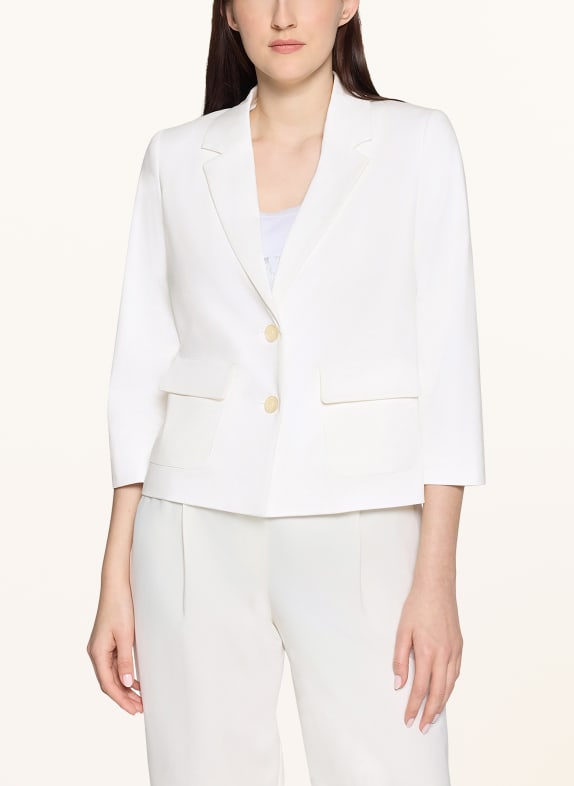 Betty Barclay Blazer met 3/4-mouwen WIT