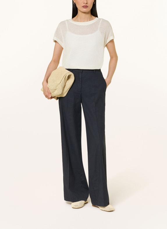 Betty Barclay Gebreid shirt CRÈME