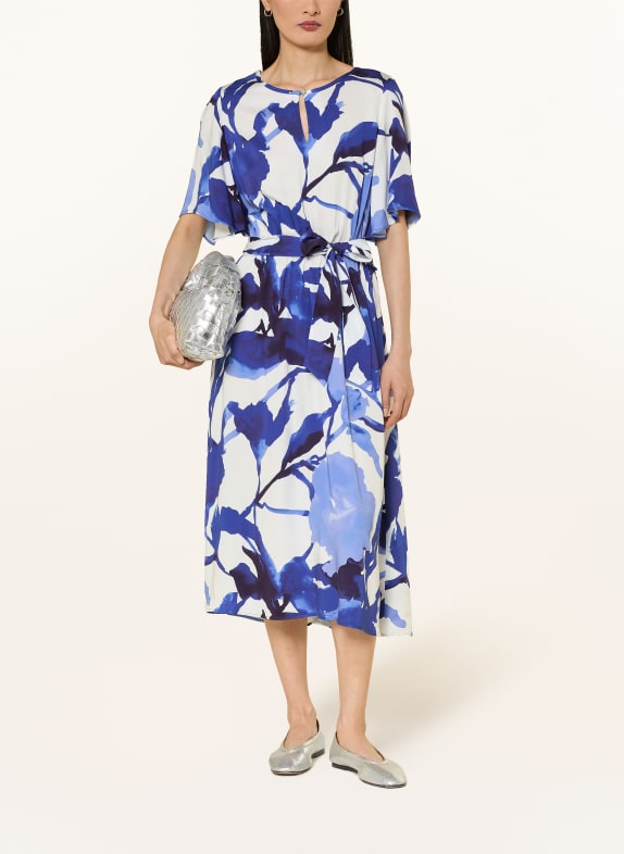 Betty Barclay Dress WHITE / DARK BLUE / BLUE