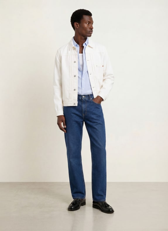 TOMMY HILFIGER Kurtka dżinsowa YBR WHITE