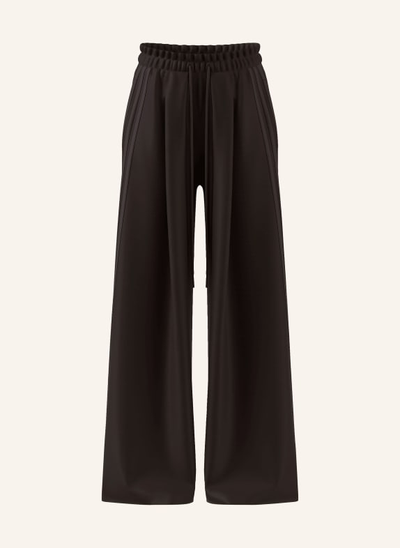 adidas Originals Wide-leg sweatpants DARK BROWN