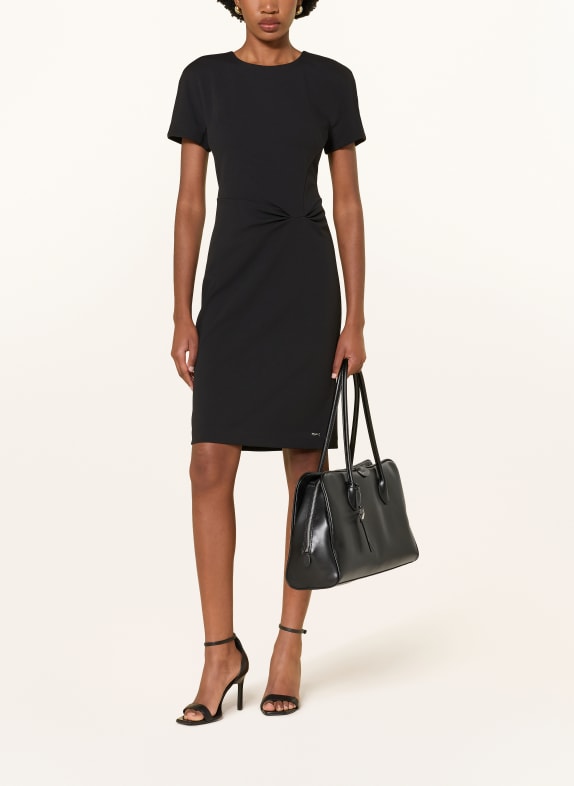 Calvin Klein Etuikleid SCHWARZ