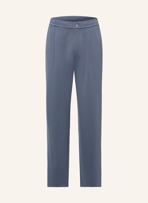Calvin Klein Jersey jogger-style tapered-fit pants BLUE