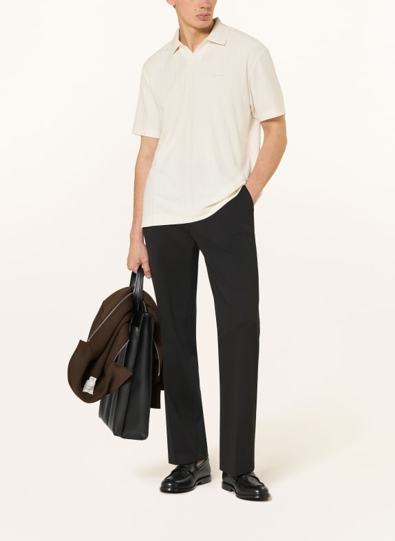 Calvin Klein Jerseybukser med lige pasform SORT